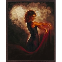 Постер "Девушка в танце", 40 см х 50 см артикул 8823b.