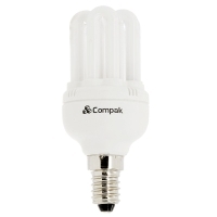 Лампа энергосберегающая "Compak" 6U11DE14 артикул 1496a.